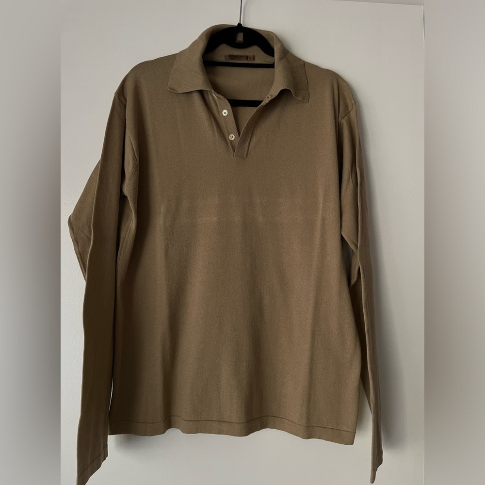 Antonio Miro Studios Long Sleeve Polo